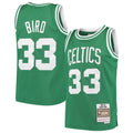 Larry Bird Boston Celtics Mitchell & Ness Youth Hardwood Classics Swingman Throwback Jersey - Kelly Green