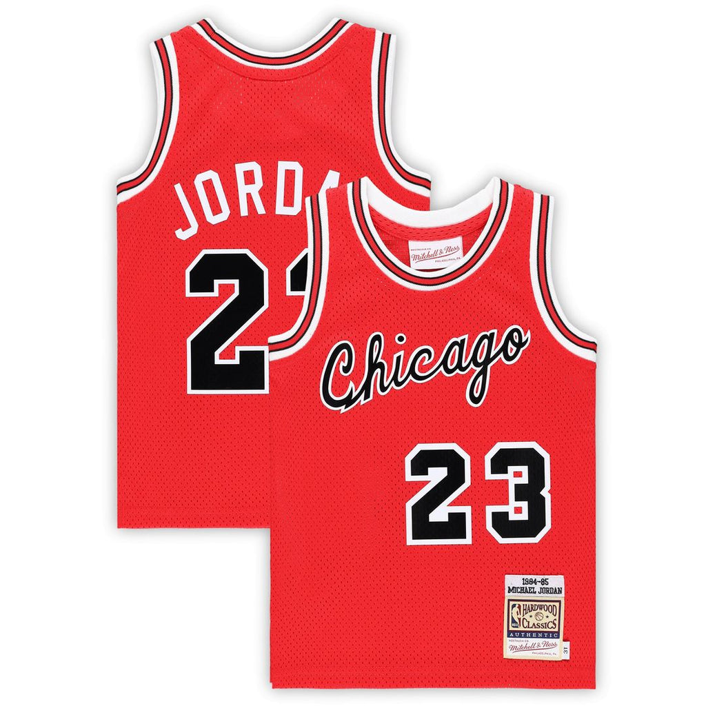 Michael Jordan Chicago Bulls Mitchell & Ness Infant 1984/85 Hardwood Classics Authentic Jersey - Red