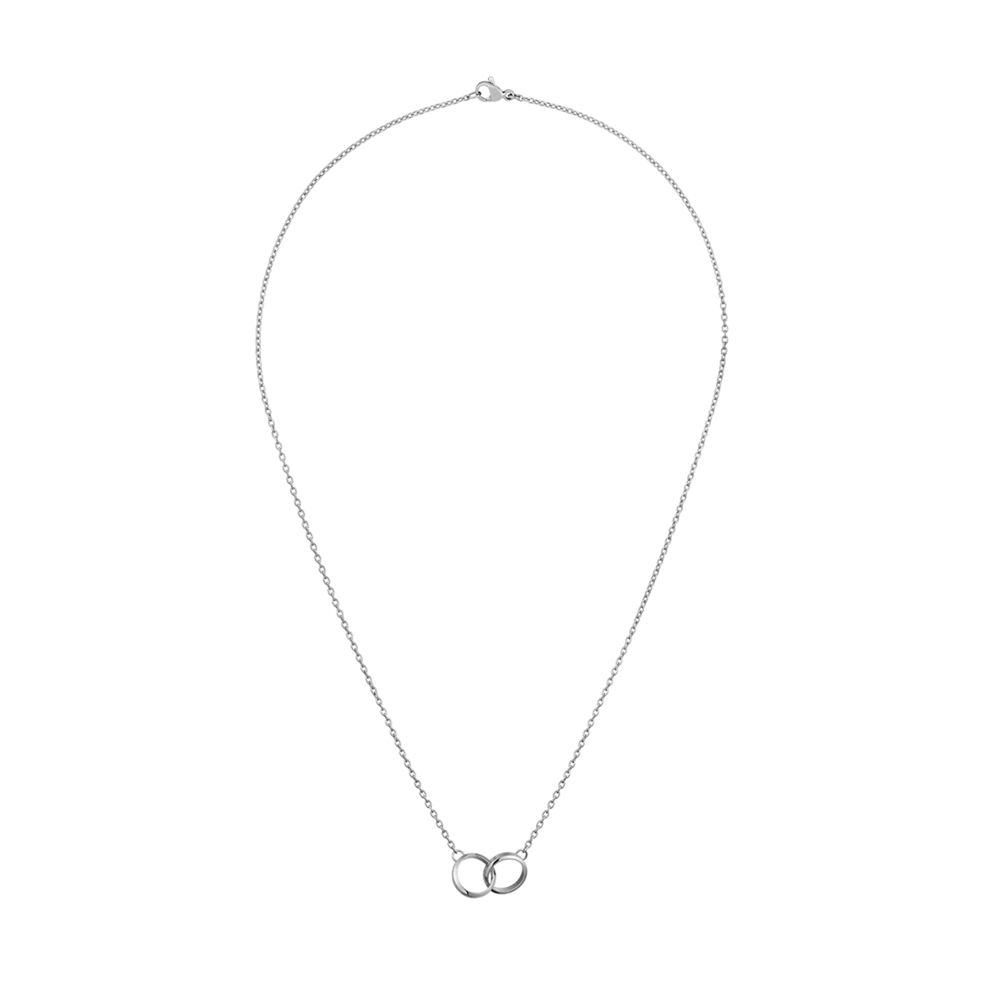 Elan Unity Necklace Silver