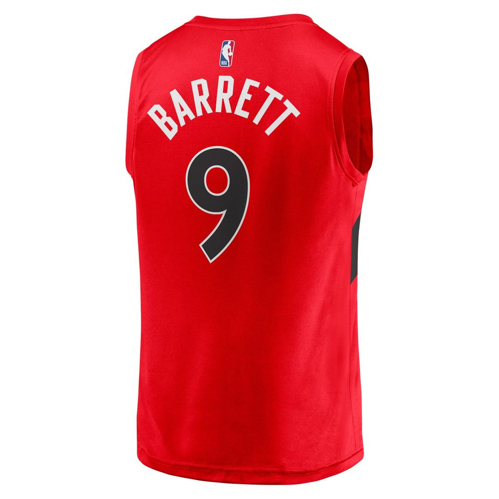 RJ Barrett Toronto Raptors Fanatics Fast Break Player Jersey - Icon Edition - Red