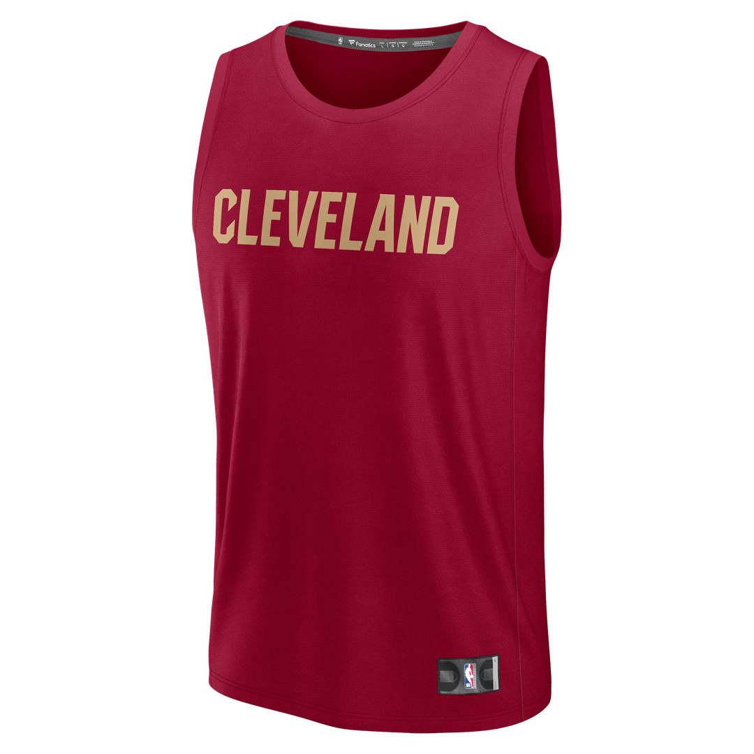 James Harden Cleveland Cavaliers Fanatics Fast Break Replica Jersey - Icon Edition - Wine