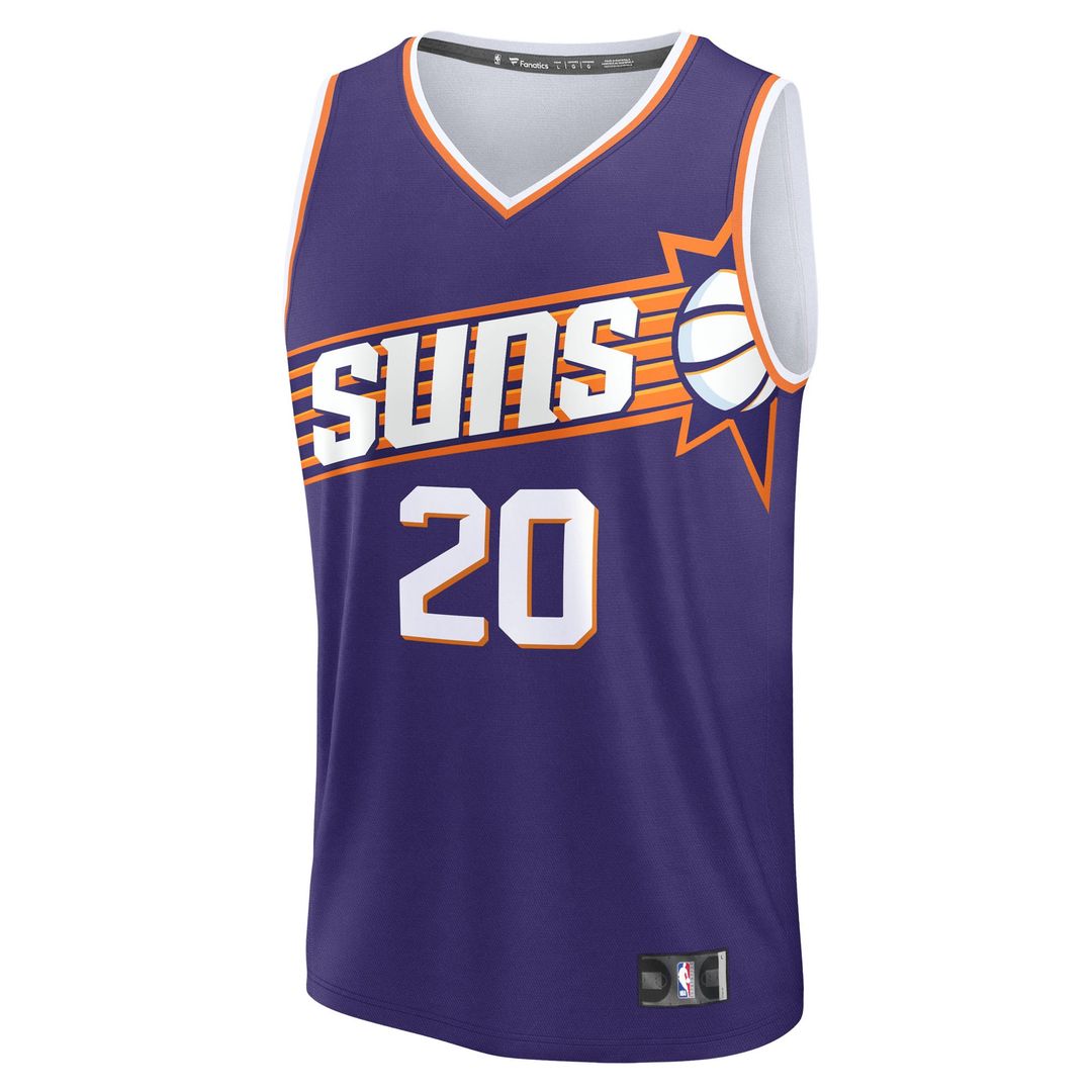 Rasheer Fleming Phoenix Suns Fanatics Fast Break Replica Jersey - Purple - Icon Edition