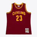 LeBron James Cleveland Cavaliers Mitchell & Ness 2015-16 Swingman Jersey - Wine