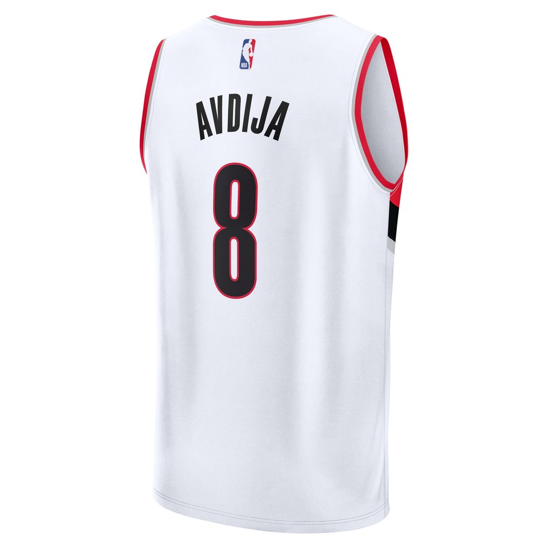 Deni Avdija Portland Trail Blazers Fanatics Fast Break Replica Player Jersey - Association Edition - White
