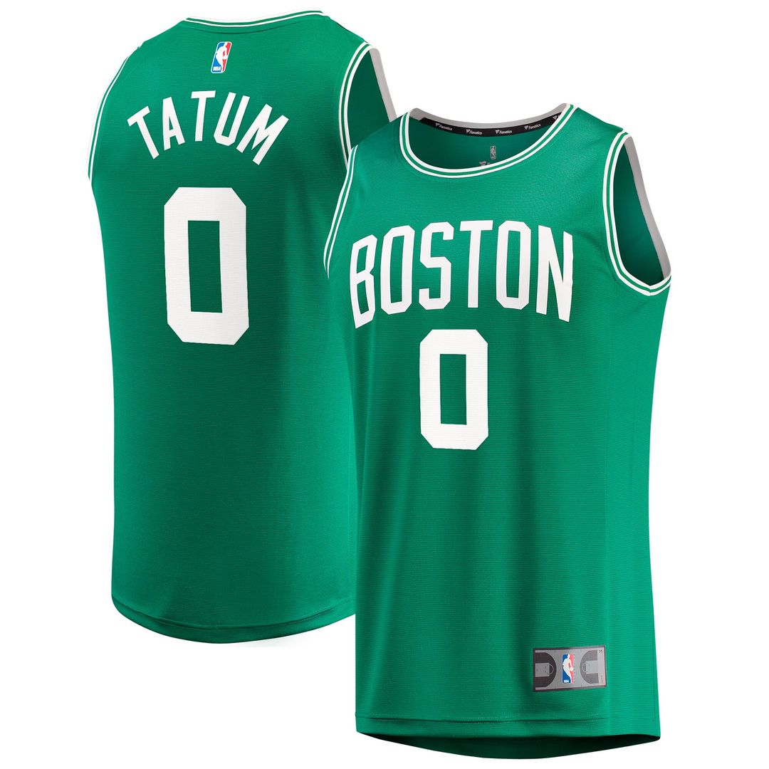 Jayson Tatum Boston Celtics Fanatics Big & Tall Fast Break Player Jersey - Kelly Green - Icon Edition