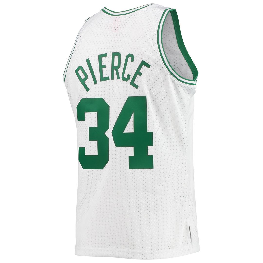 Paul Pierce Boston Celtics Mitchell & Ness Hardwood Classics Swingman Jersey - White