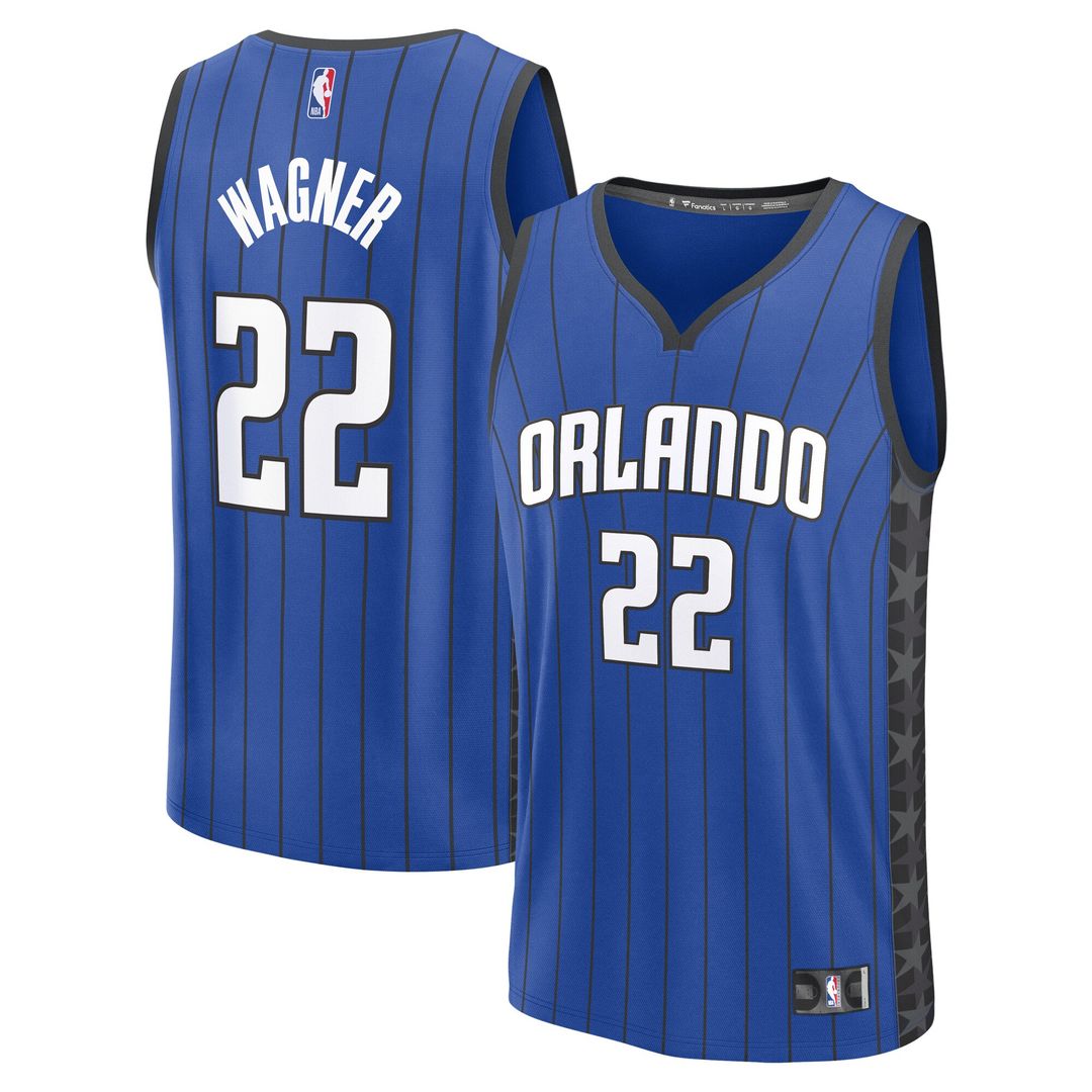 Franz Wagner Orlando Magic Fanatics Fast Break Replica Player Jersey - Statement Edition - Blue