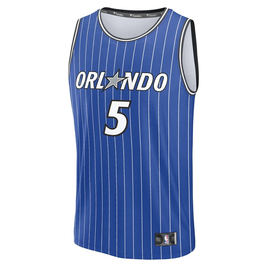Paolo Banchero Orlando Magic Fanatics Youth Fast Break Replica Player Jersey - Icon Edition - Blue