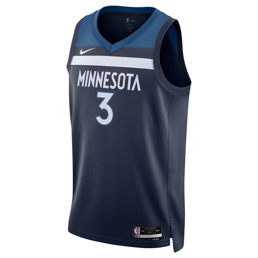 Jaden McDaniels Minnesota Timberwolves Nike Unisex Swingman Player Jersey - Icon Edition - Navy