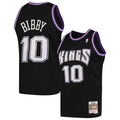 Mike Bibby Sacramento Kings Mitchell & Ness Hardwood Classics Swingman Jersey - Black