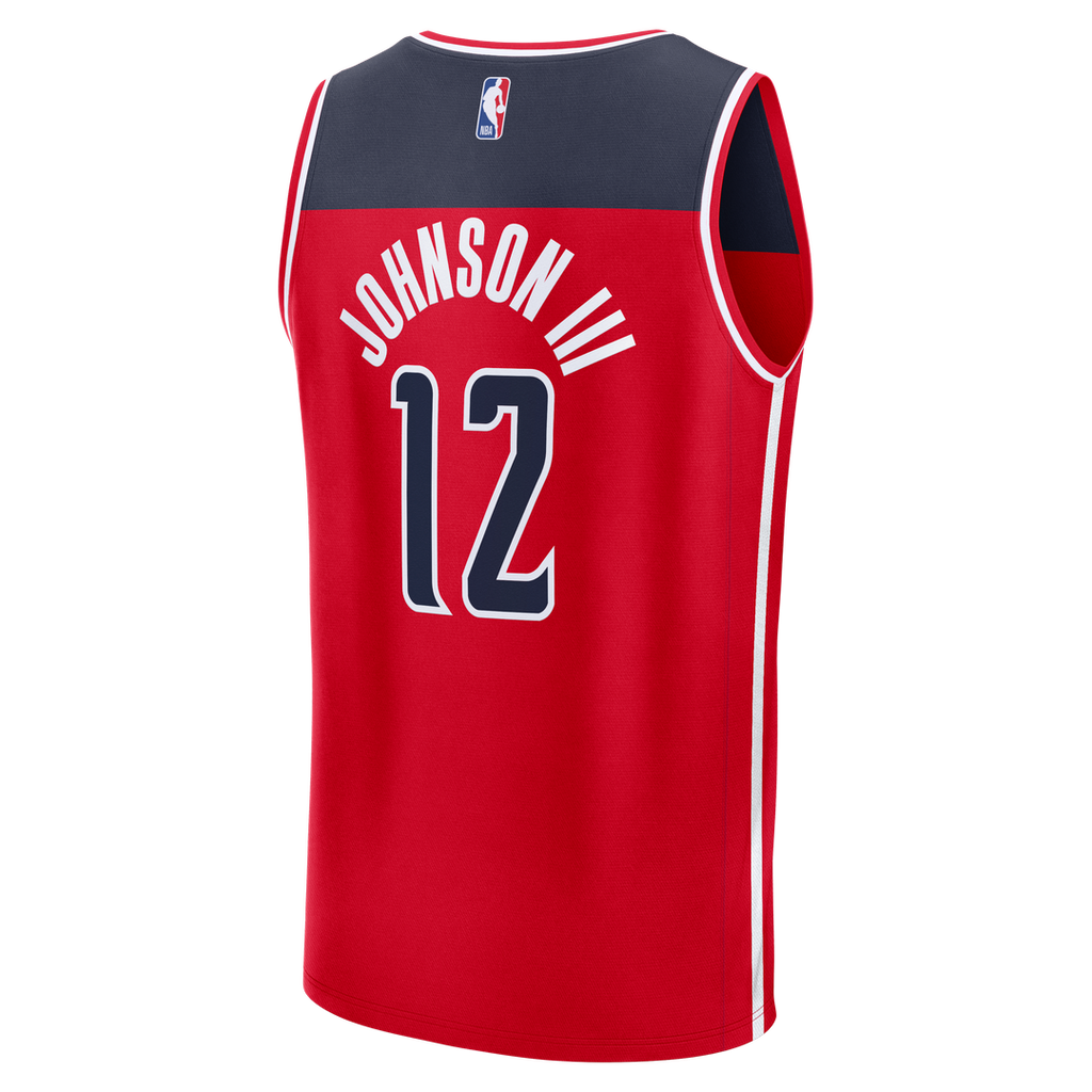 Tre Johnson III Washington Wizards Fanatics Fast Break Replica Jersey - Icon Edition - Red