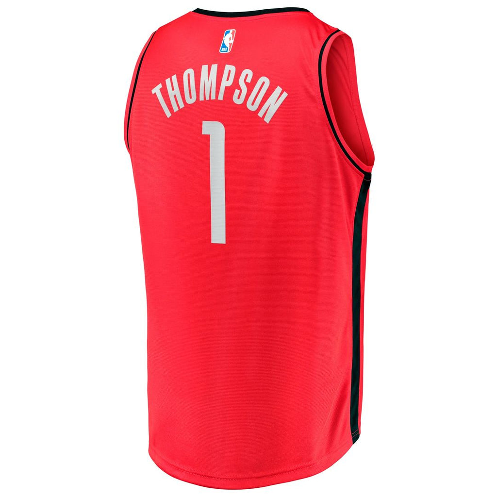 Amen Thompson Houston Rockets Fanatics Youth Fast Break Replica Jersey - Icon Edition - Red
