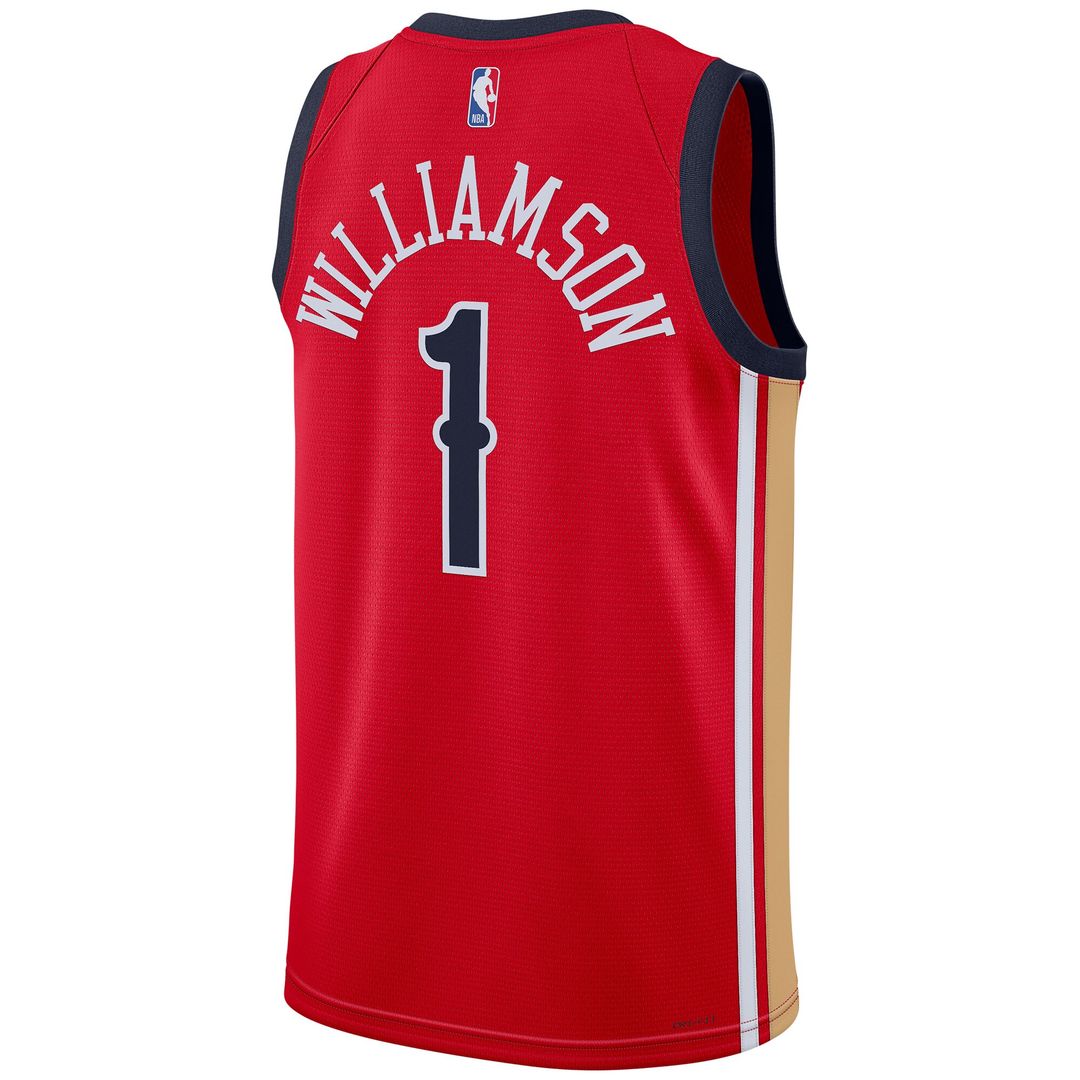 Zion Williamson New Orleans Pelicans Jordan Brand Unisex Swingman Jersey - Statement Edition - Red