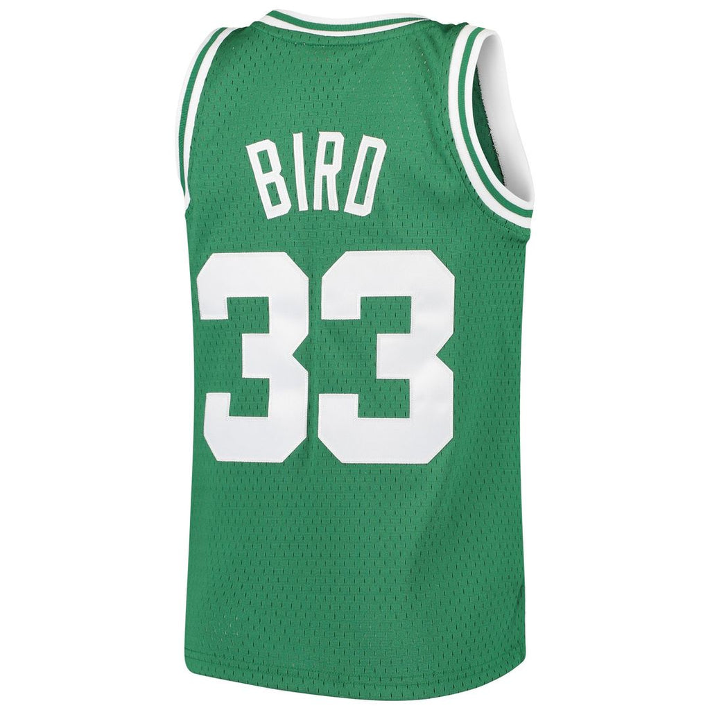 Larry Bird Boston Celtics Mitchell & Ness Youth Hardwood Classics Swingman Throwback Jersey - Kelly Green