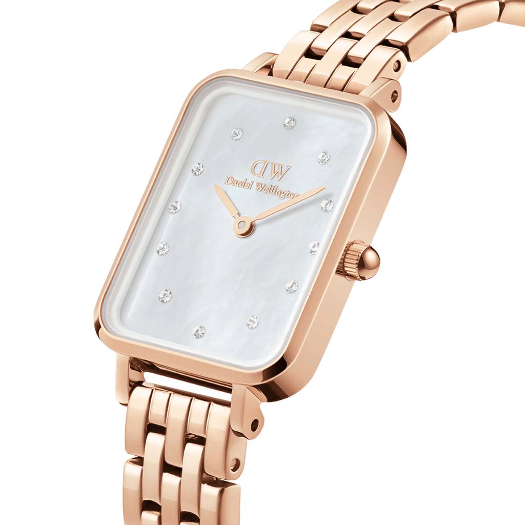 Quadro Lumine 5 Link Melrose White MoP Rose Gold
