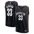 Nic Claxton Brooklyn Nets Fanatics 2025/26 City Edition Fast Break Jersey - Black