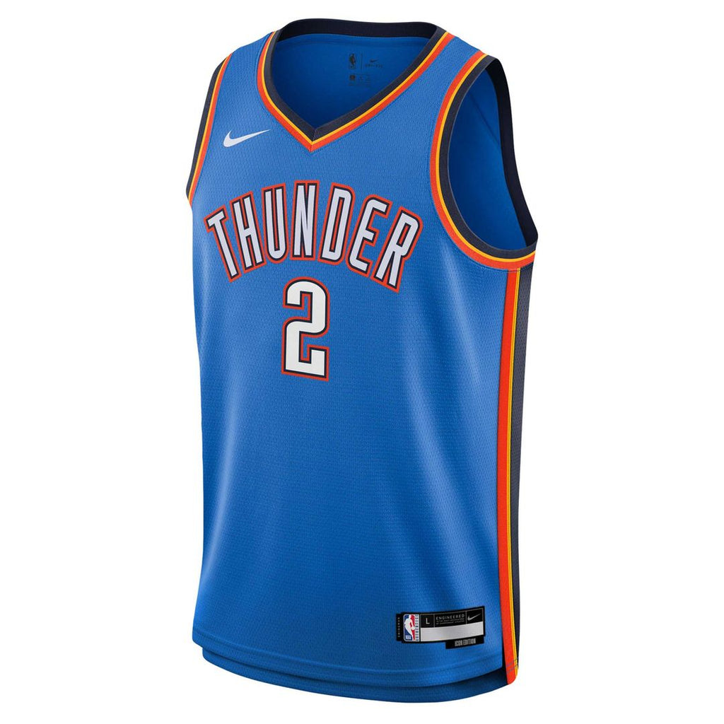Shai Gilgeous-Alexander Oklahoma City Thunder Nike Youth Swingman Jersey - Icon Edition - Blue