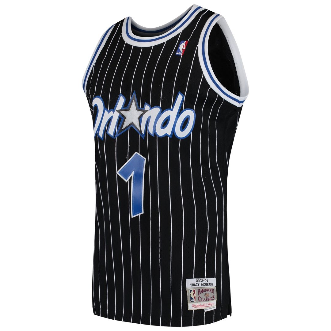 Tracy McGrady Orlando Magic Mitchell & Ness Hardwood Classics Swingman Jersey - Black
