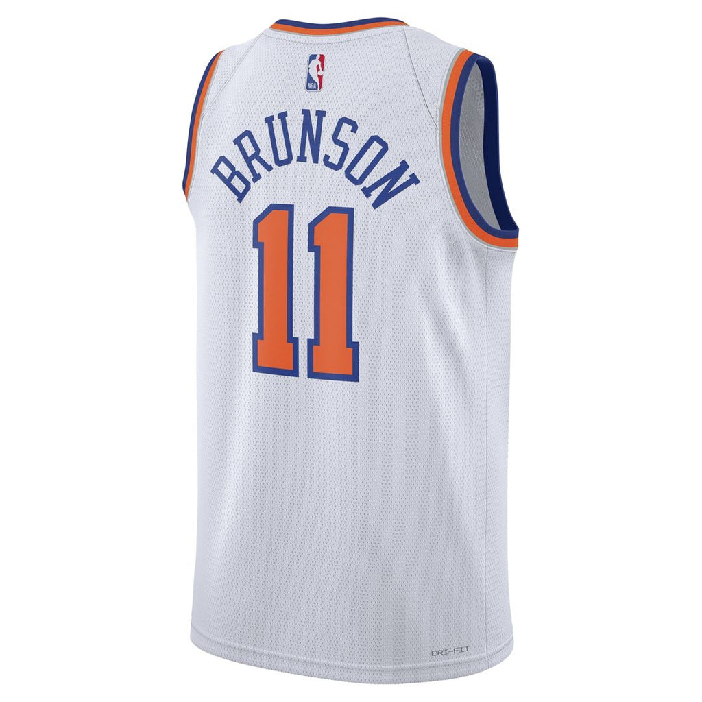 Jalen Brunson New York Knicks Nike Unisex Swingman Jersey - Association Edition - White