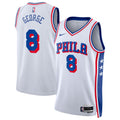 Paul George Philadelphia 76ers Association Edition Swingman Jersey - White - Unisex