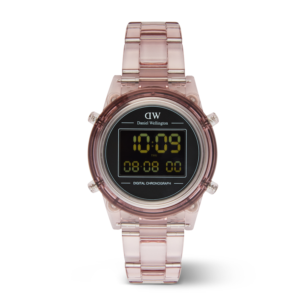 Retro Digital Dark Pink Dark Pink