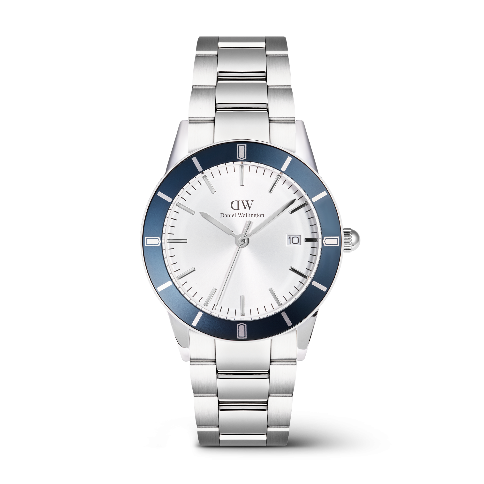 Iconic Paradigma Link Blue Bezel Silver