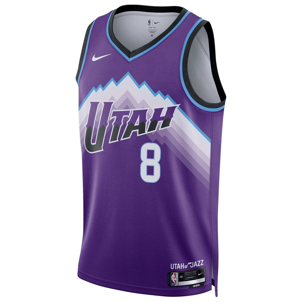 Isaiah Collier Utah Jazz Nike Unisex Swingman Jersey - Icon Edition - Purple