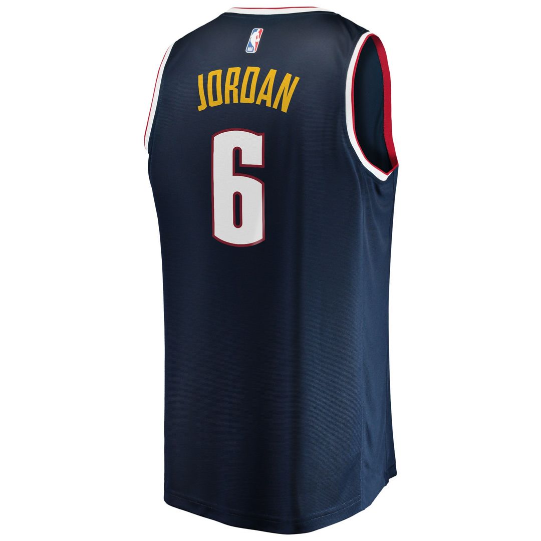 DeAndre Jordan Denver Nuggets Fanatics Youth Fast Break Player Jersey - Icon Edition - Navy
