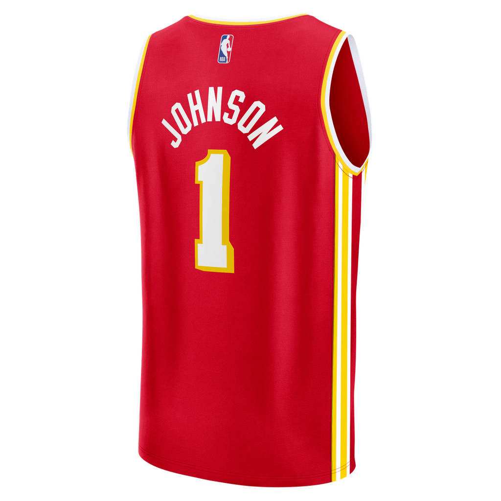 Jalen Johnson Atlanta Hawks Fanatics Youth Fast Break Jersey - Icon Edition - Red