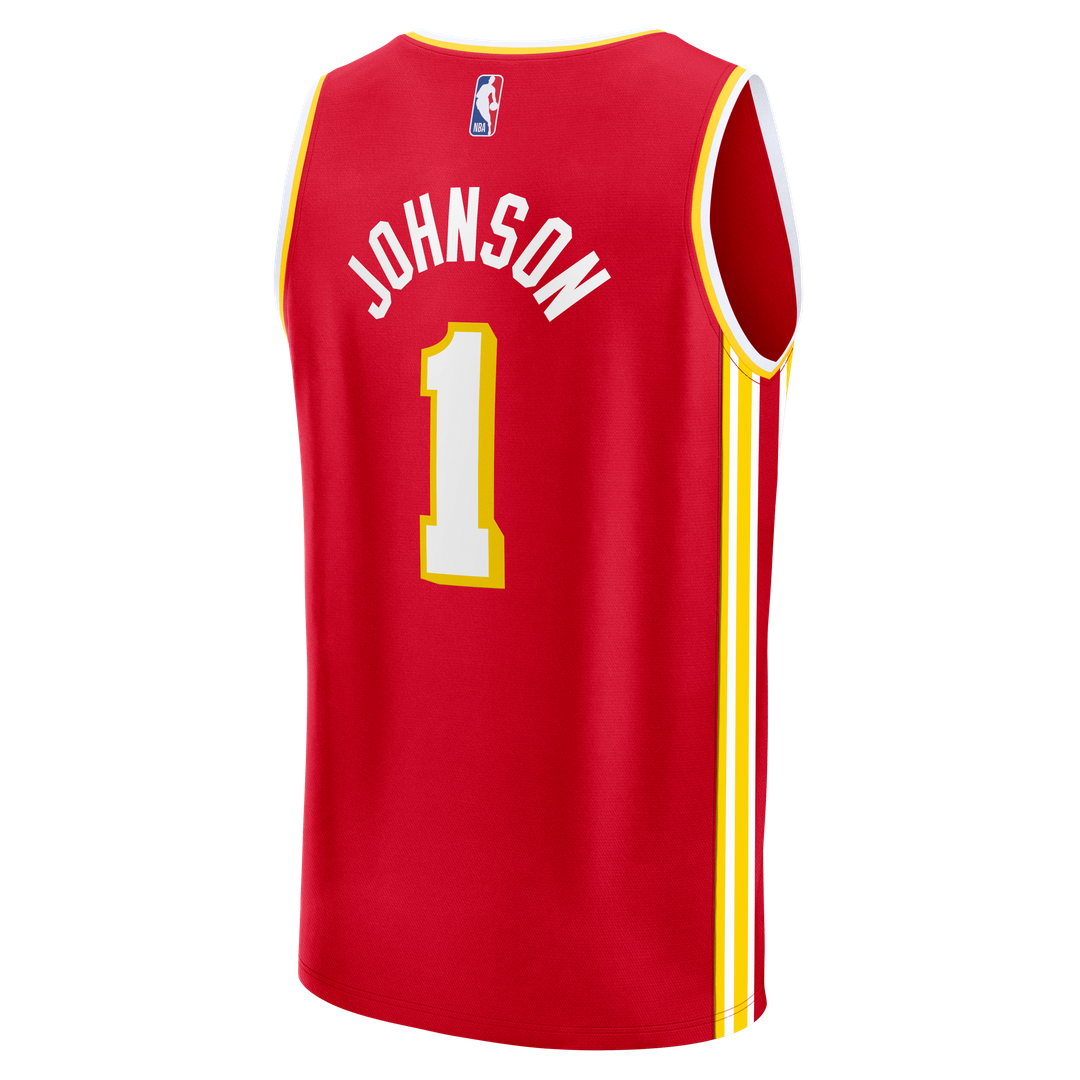 Jalen Johnson Atlanta Hawks Fanatics Youth Fast Break Jersey - Icon Edition - Red