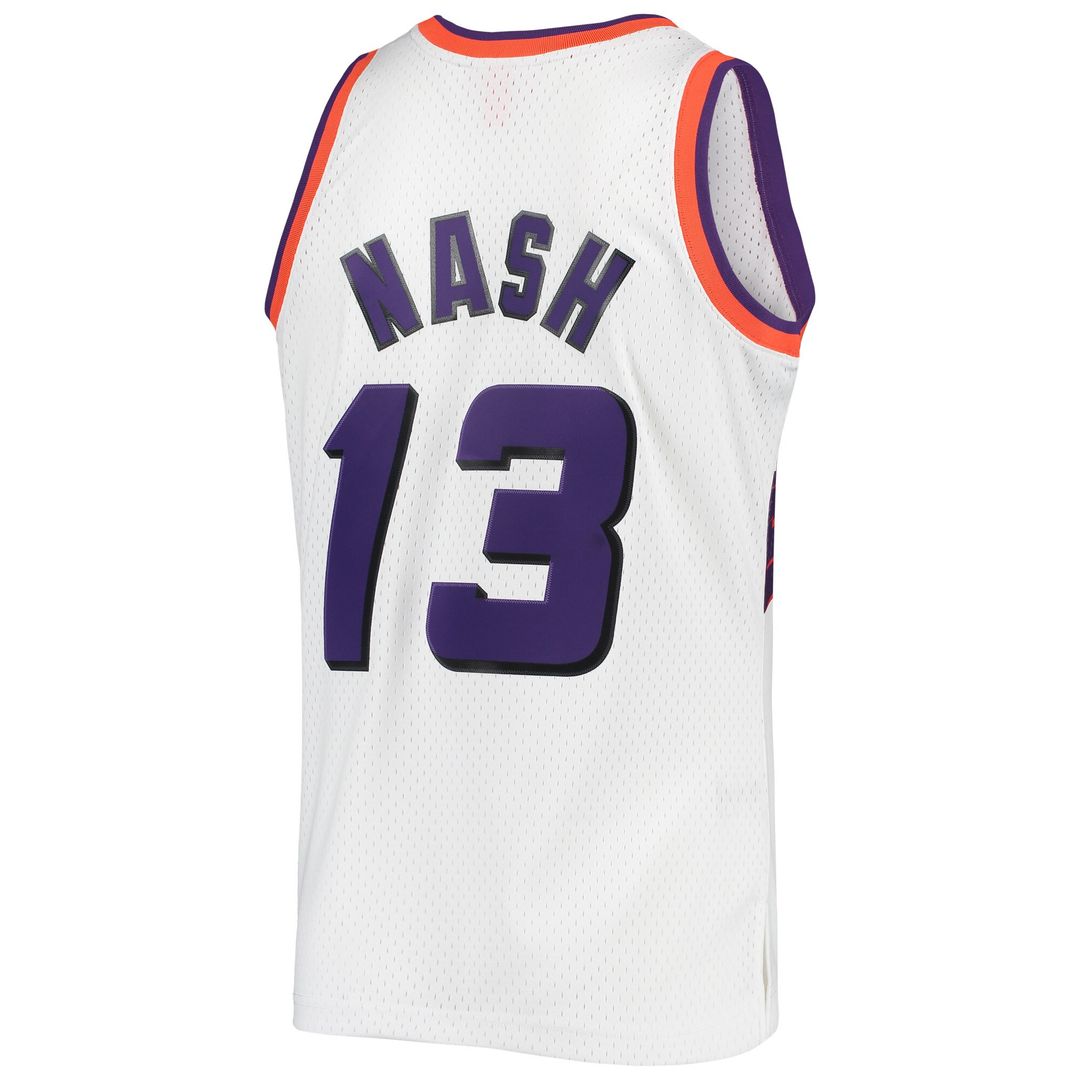 Steve Nash Phoenix Suns Mitchell & Ness 1996/97 Hardwood Classics Swingman Jersey - White