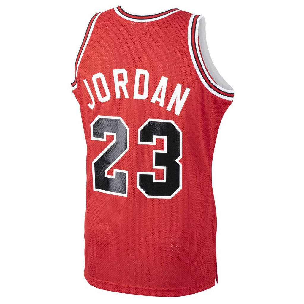 Michael Jordan Chicago Bulls Mitchell & Ness 1984/85 Hardwood Classics Rookie Authentic Jersey - Red