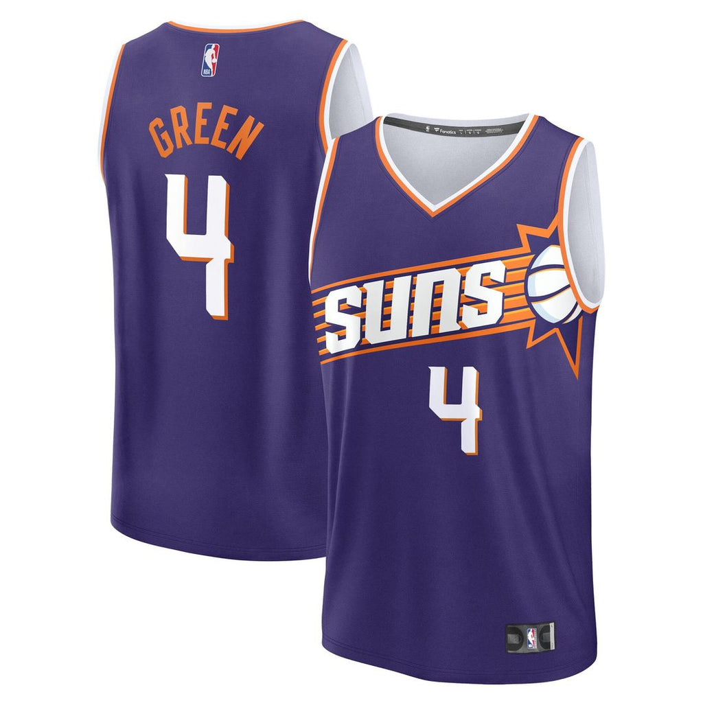 Jalen Green Phoenix Suns Fanatics Fast Break Replica Jersey - Purple - Icon Edition