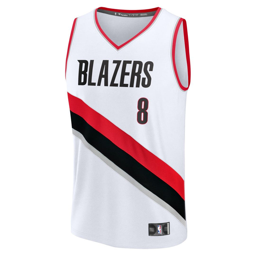 Deni Avdija Portland Trail Blazers Fanatics Fast Break Replica Player Jersey - Association Edition - White