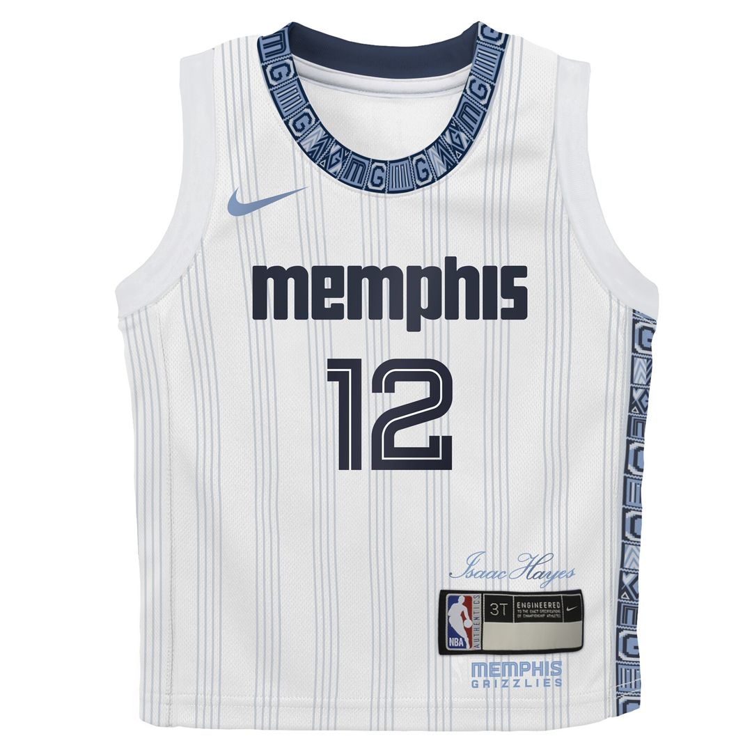 Ja Morant Memphis Grizzlies Nike Preschool 2025/26 City Edition Swingman Jersey - White