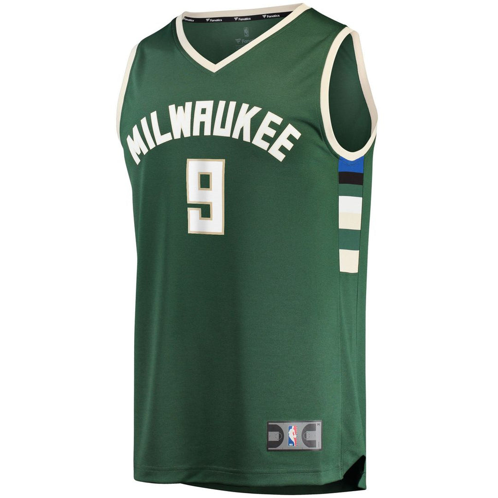 Bobby Portis Milwaukee Bucks Fanatics Fast Break Replica Jersey - Icon Edition - Green