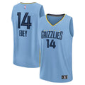 Zach Edey Memphis Grizzlies Fanatics Fast Break Replica Player Jersey - Statement Edition - Light Blue