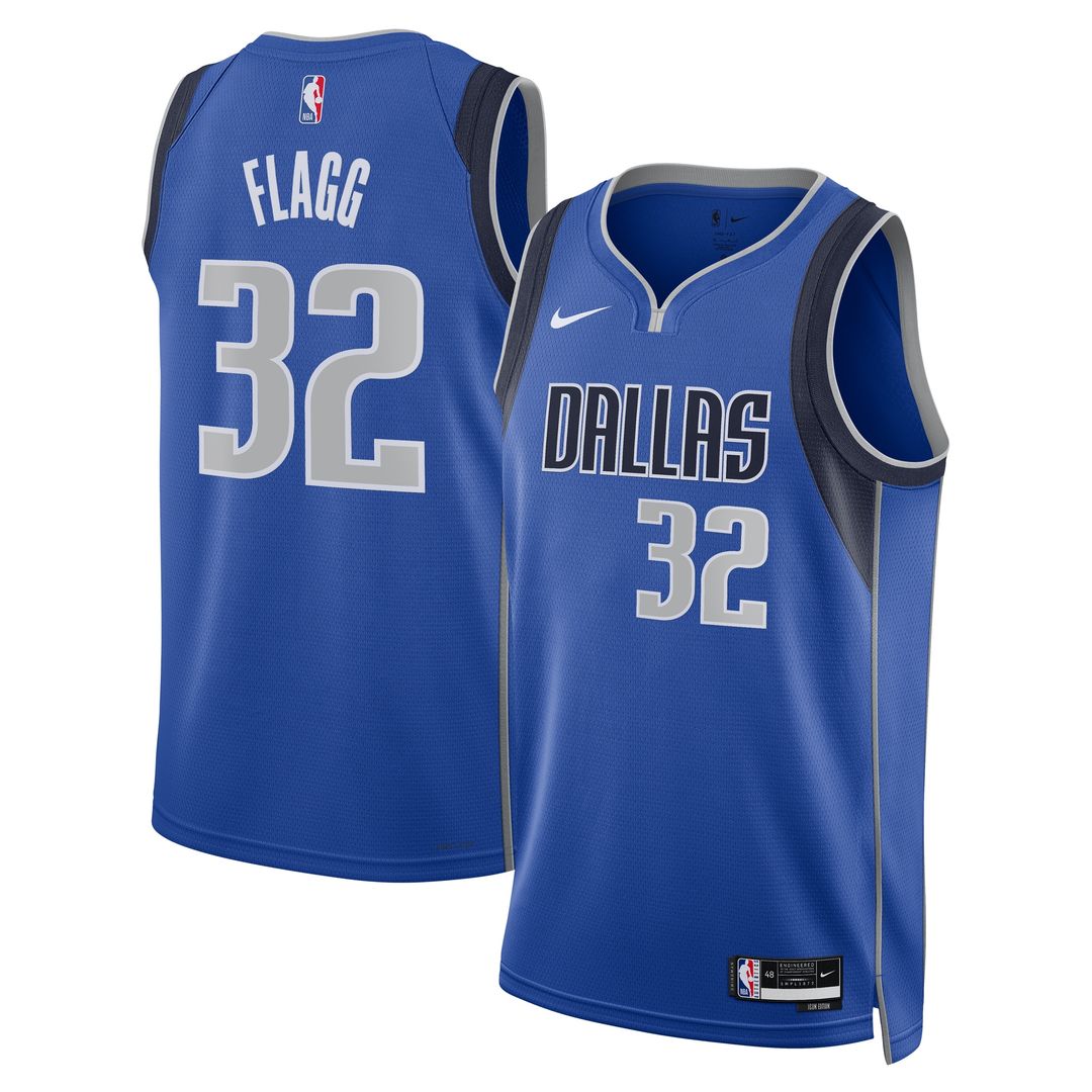 Cooper Flagg Dallas Mavericks Nike Unisex 2025 NBA Draft First Round Pick Swingman Jersey - Icon Edition - Blue
