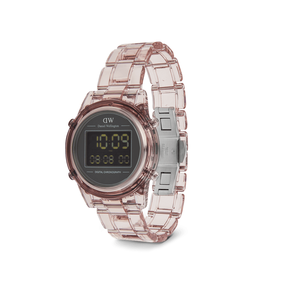 Retro Digital Dark Pink Dark Pink