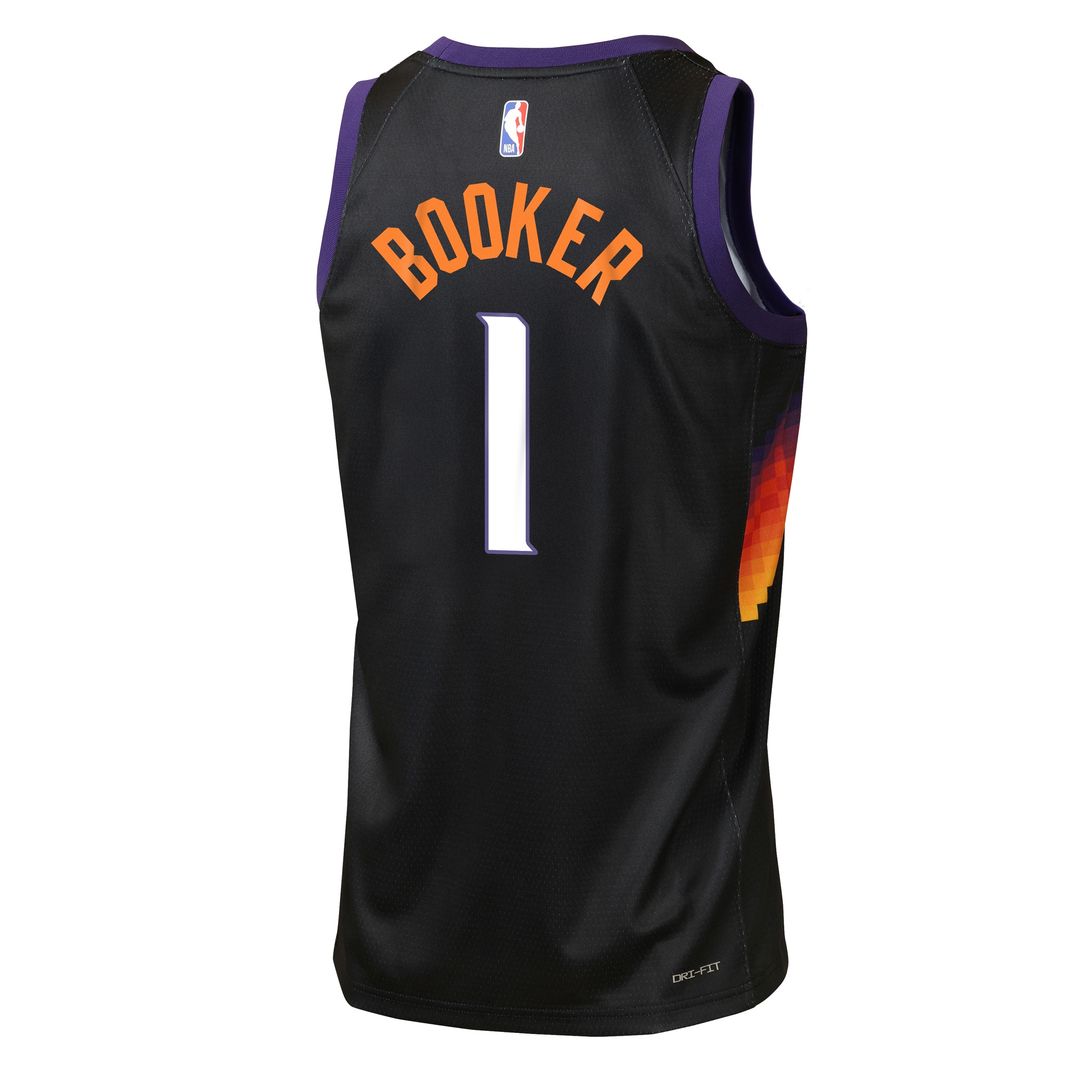 Devin Booker Phoenix Suns Nike Youth 2025/26 City Edition Swingman Jersey - Black