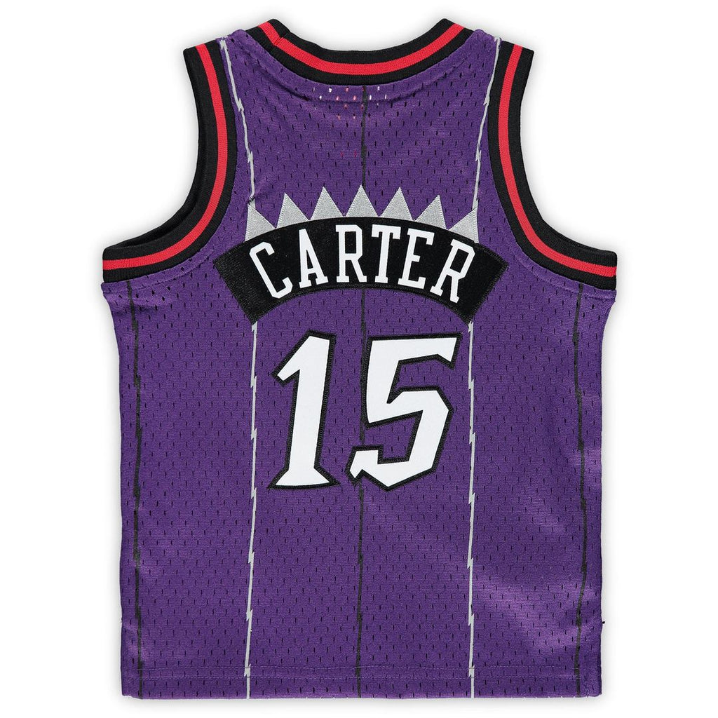 Vince Carter Toronto Raptors Mitchell & Ness Infant 1998/99 Hardwood Classics Retired Player Jersey - Purple