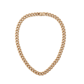Chunky Chain Necklace Rose Gold