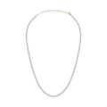 Classic Tennis Necklace Rose Gold