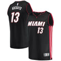 Bam Adebayo Miami Heat Fanatics Fast Break Replica Player Jersey - Icon Edition - Black