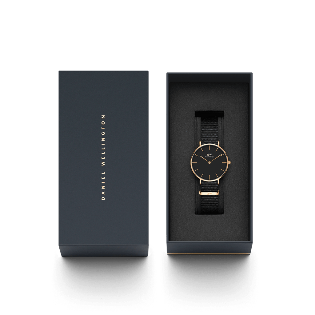 Petite Cornwall Black Rose Gold