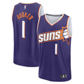 Devin Booker Phoenix Suns Fanatics Youth Fast Break Replica Player Jersey - Icon Edition - Purple