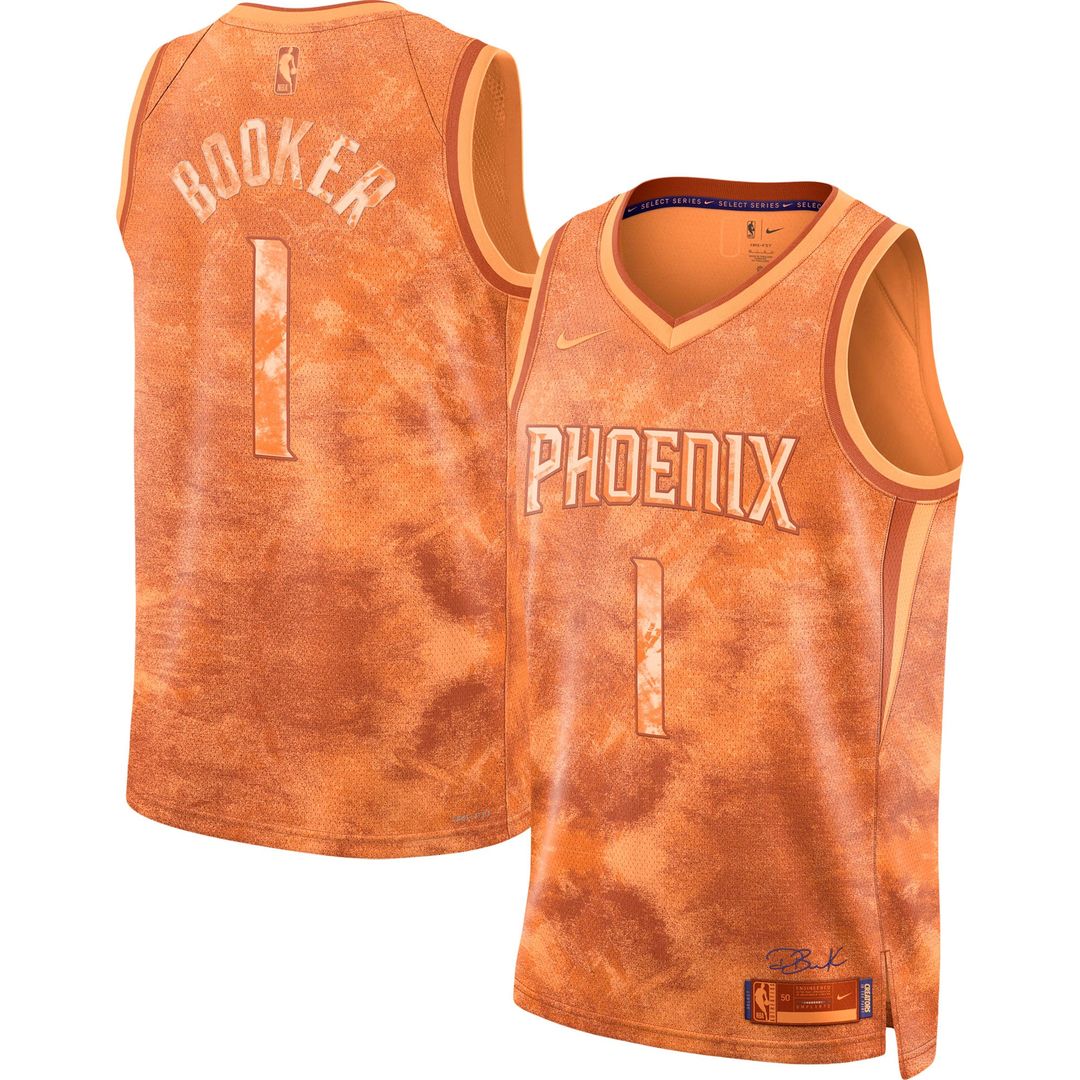 Devin Booker Phoenix Suns Nike Unisex Select Series Swingman Jersey - Orange