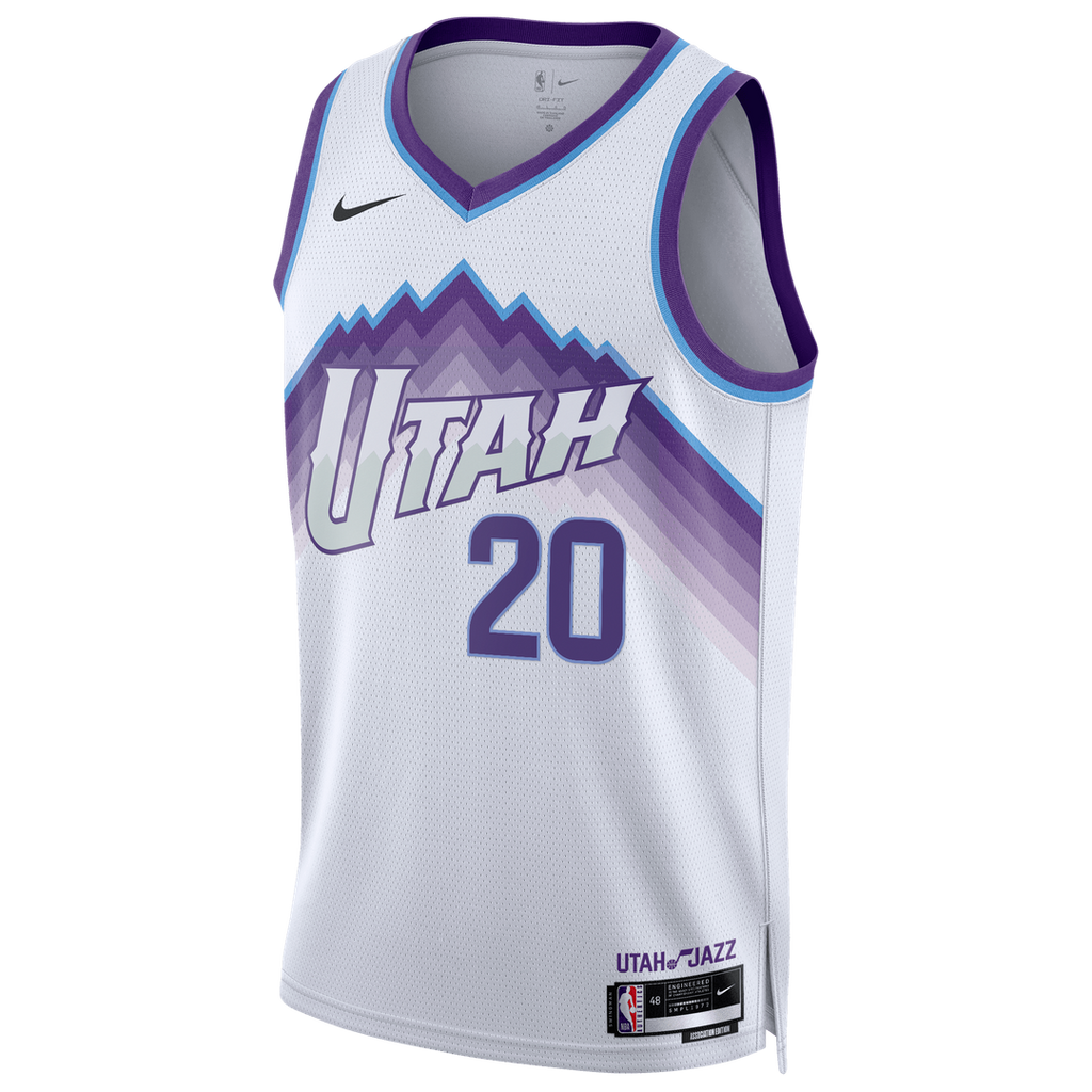 Jaren Jackson Jr. Utah Jazz Nike Unisex Swingman Jersey - Association Edition - White
