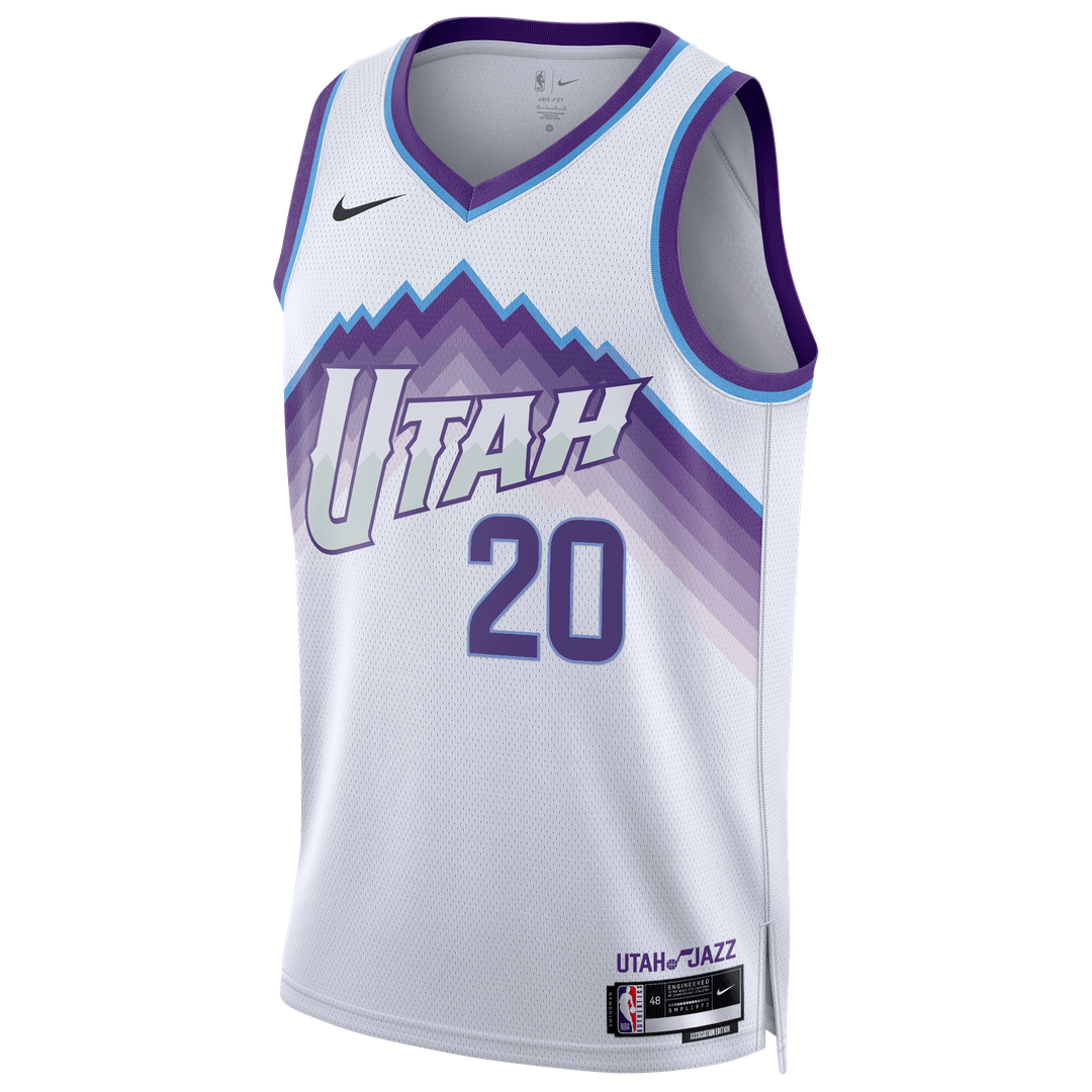 Jaren Jackson Jr. Utah Jazz Nike Unisex Swingman Jersey - Association Edition - White