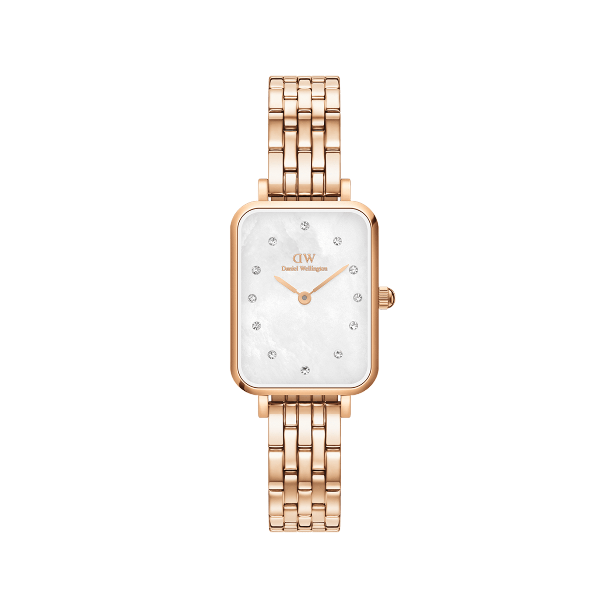 Quadro Lumine 5 Link Melrose White MoP Rose Gold